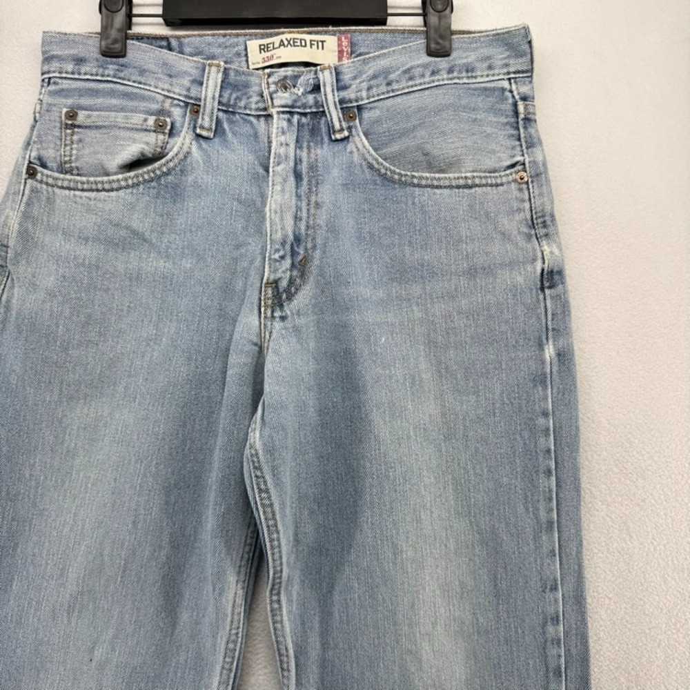 Vintage Levis Jeans Mens 31x30 Blue 550 Relaxed Faded Cowboy Western Red Tab y2k - Picture 3 of 14